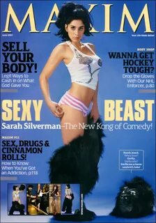 Sarah Silverman sexy beast for MAXIM magazine Maxim magazine