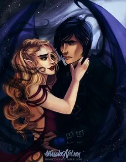 Mor and Azriel. Project Nelm A court of mist and fury, Sarah