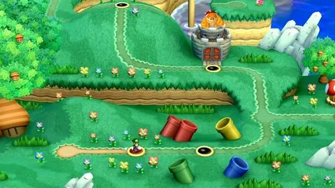New Super Luigi U - Playthrough Part 1 - Acorn Plains (1/ 2)