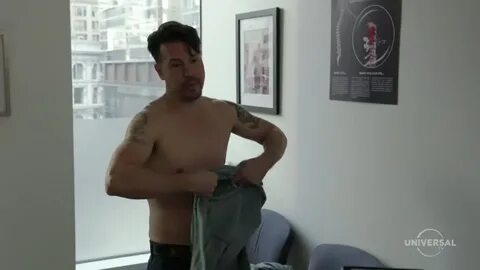 ausCAPS: Jon Seda shirtless in Chicago PD 6-09 "Descent"