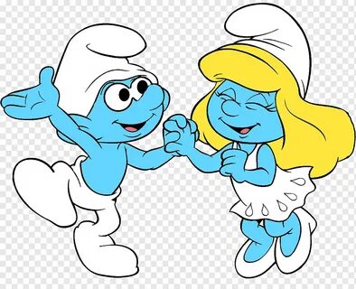 Smurfette Clumsy Smurf Dance The Smurfs, smurfs, tangan, ber