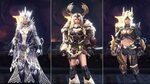 MHW Iceborne All Female Master Rank Armors - YouTube