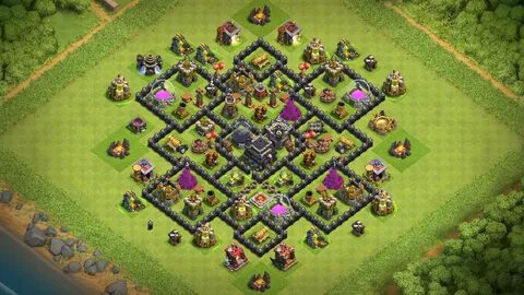 CoC Best Th8 Base Design 2018