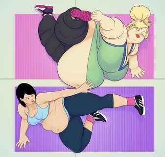 Female weight gain gif 