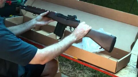 Unboxing the WE M14 GBB Airsoft Rifle - YouTube