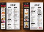Food Menu Card Design by Graphic Tech on Dribbble