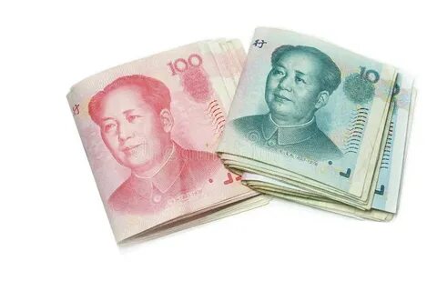 10 and 100 Yuan Bill, China Money Stock Photo - Image of app