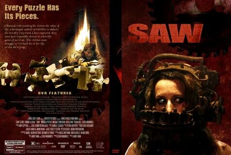 Saw- Movie DVD Custom Covers - Saw DVD Cover - 01 :: DVD Cov