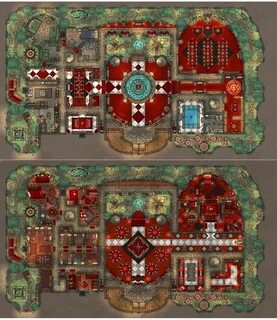 Large Noble Estate (1st and 2nd Floors) - 42 x 24 - battlema