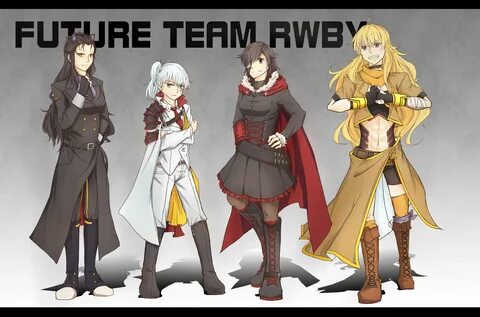 team RWBY in the Future Rwby anime, Rwby, Rwby characters