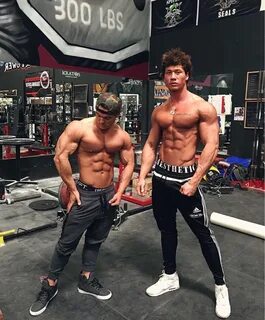 Jon Skywalker dwarfing mens physique champion Jeremy Buendia