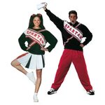 Adult SNL Spartan Cheerleaders Couples Costume " Multiple Br