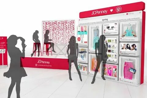 JCPenney turns to large-scale Pinterest boards to revive mal
