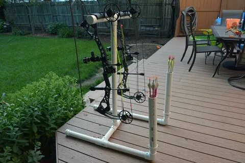 How To Build A PVC Bow & Arrow Stand Bowhunting.com Archery,