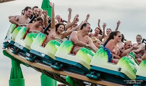 Naked roller coaster pictures.