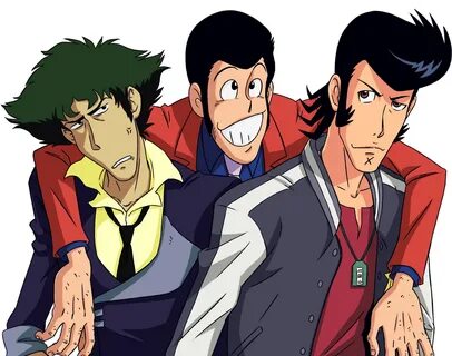 cowboy bebop spike png - Spike, Lupin And Dandy - Lupin The 