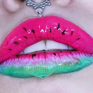 People Are Doing Watermelon Makeup and It Looks Amazing---An