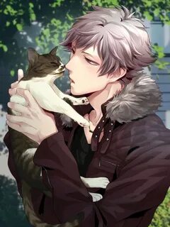 Ranmaru and neko anime, anime boy и pixiv