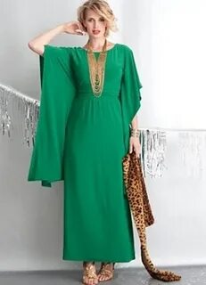 Зеленое платье и аксессуары