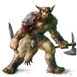 Bugbear Fantasy monster, Dungeons and dragons characters, Fa
