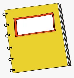 Transparent Free Clipart Notebook - Transparent Notebook Cli