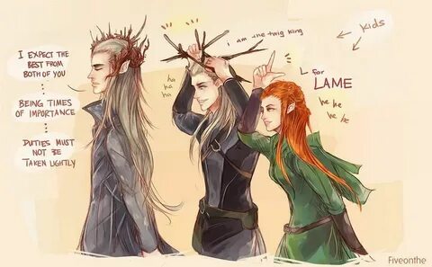 I love Legolas and Tauriel's relationship, even if she wasn'
