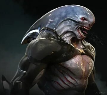 ArtStation - KING SHARK DESIGN for a cancelled game, Jerad M