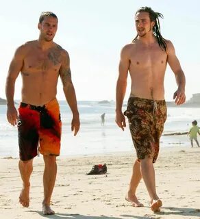 Taylor Kitsch and Aaron Johnson shirtless stills pictures fr