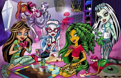 Monster High Dairy Illustrations on Behance