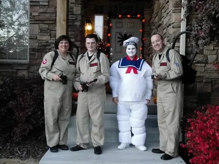Memory Monday 06 - Dressing up like a ghost Ghostbusters cos