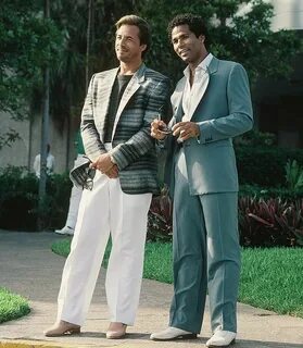 Miami Vice on Instagram: "Random Crockett and Tubbs photo of