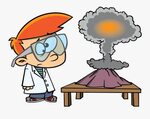 Cartoon Image Of Science Project , Free Transparent Clipart 