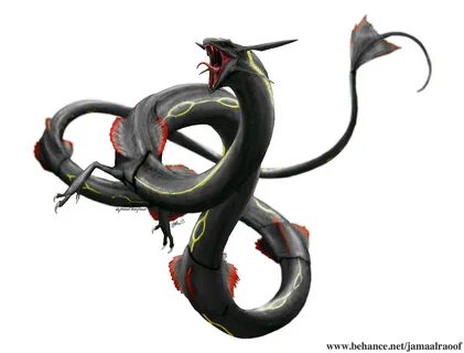 Realistic Rayquaza on Behance