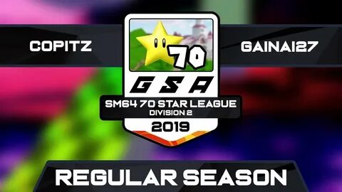 Copitz vs Gainai27 Regular Season GSA SM64 70 Star League D2