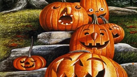 Halloween 1366x768 Wallpapers - Wallpaper Cave