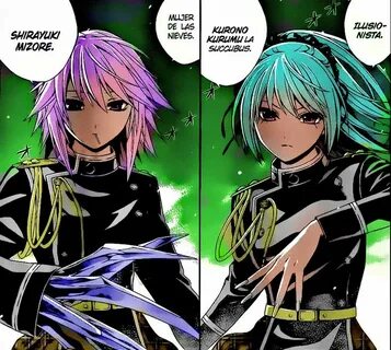 mizore y kurumu Rosario vampire, Manga anime, Anime