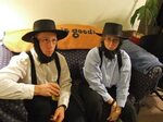 Gay Amish Couple Here are Ezekiel and Abraham. They are a . 
