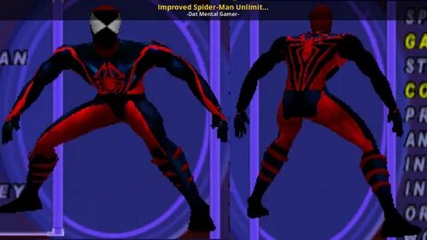 Improved Spider-Man Unlimited Costume Spider-Man 2000 Mods