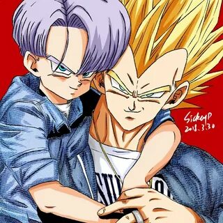 Vegeta and Trunks Personajes de dragon ball, Vegeta y trunks