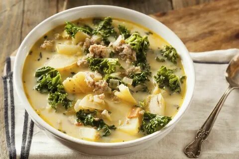 OLIVE GARDEN ZUPPA TOSCANA (+Video) Recipe Tuscan soup, Oliv