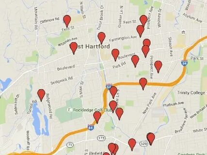 Map Farmington West Hartford Related Keywords & Suggestions 