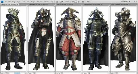 Prefer Medieval Armor Like The Judges From Final Fantasy Xii