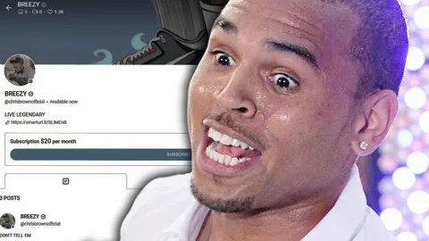 Chris Brown Shares OnlyFans & Fans React - YouTube
