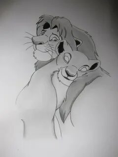 Simba And Nala Drawing at PaintingValley.com Explore collect