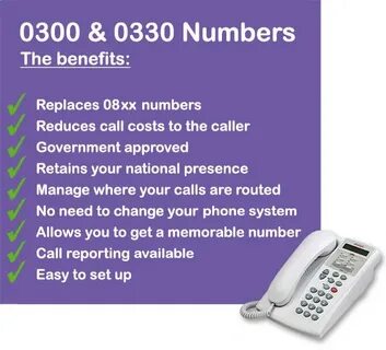 Replace Premium Rate Numbers with 0300 Numbers Tripudio