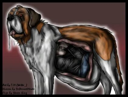 Cujo ate Human by WeWo -- Fur Affinity dot net