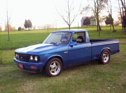 Chevy Luv Drag Truck / 1978 Orange Chevy Luv Drag Truck Full