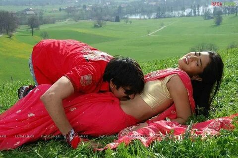 Ravi Teja and Shriya Saran in Don Seenu (2010). 