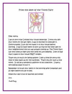 37 Tooth Fairy Certificates & Letter Templates Tooth fairy c