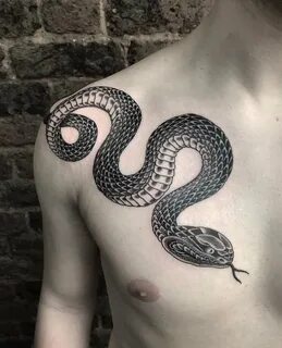 Tattoo * Тату Змея для мужчин